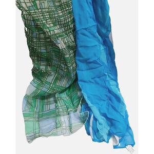 2 pc-Vintage Womens Head Scarves/Neckerchief Italian Silk/Japan-Vinal Pre Owned